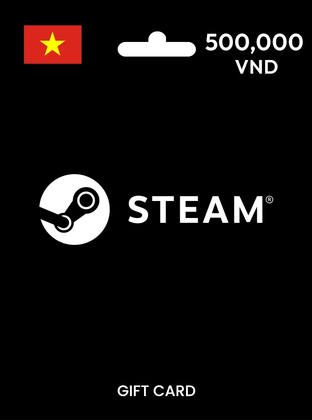 Steam Gift Card VIETNAM 500,000 VND