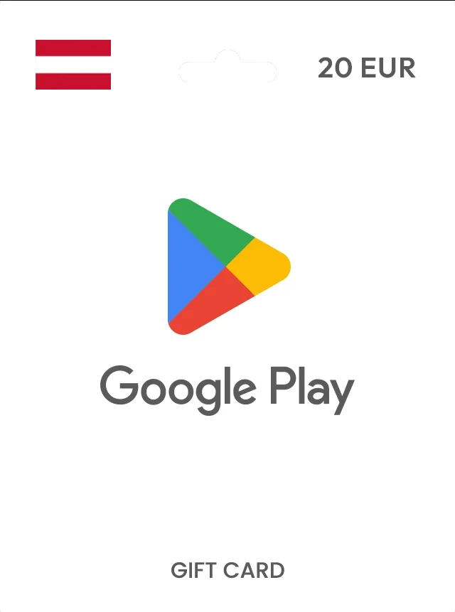 Google Play AUSTRIA 20 EUR