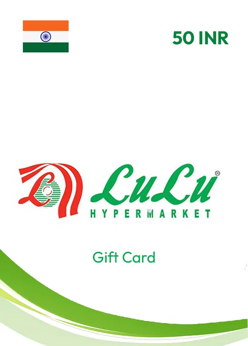 Lulu Hypermarket Gift Card 50 INR INDIA