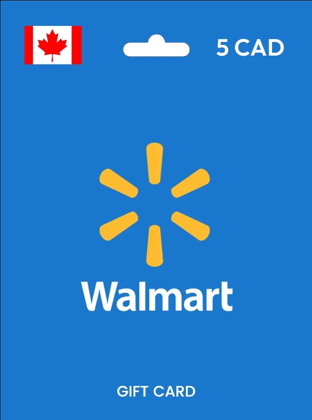 Walmart Gift Card CA 5 CAD