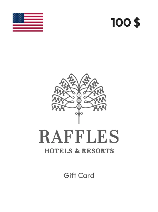 Raffles Hotels & Resorts Gift Card 100 USD UNITED STATES