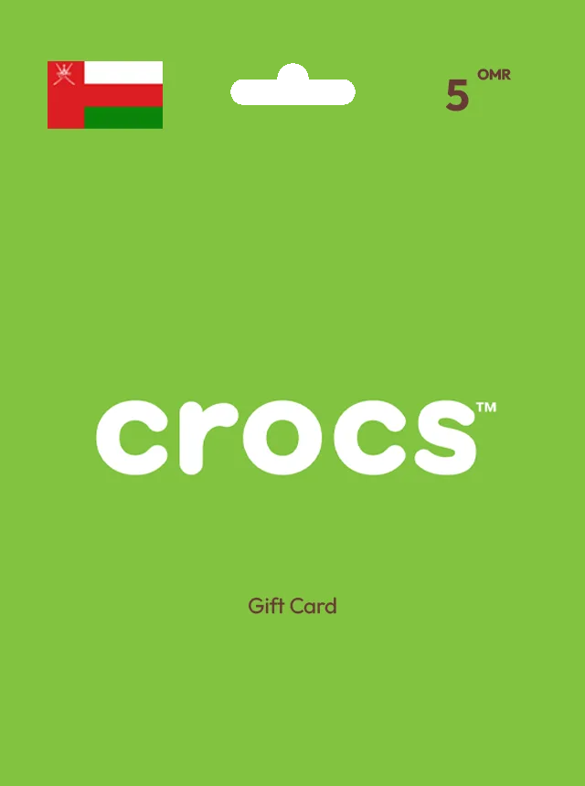 Crocs Gift Card 5 OMR OMAN