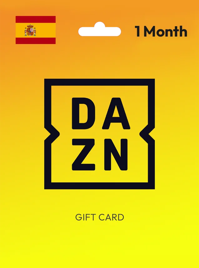 DAZN 1 Month Gift Card SPAIN