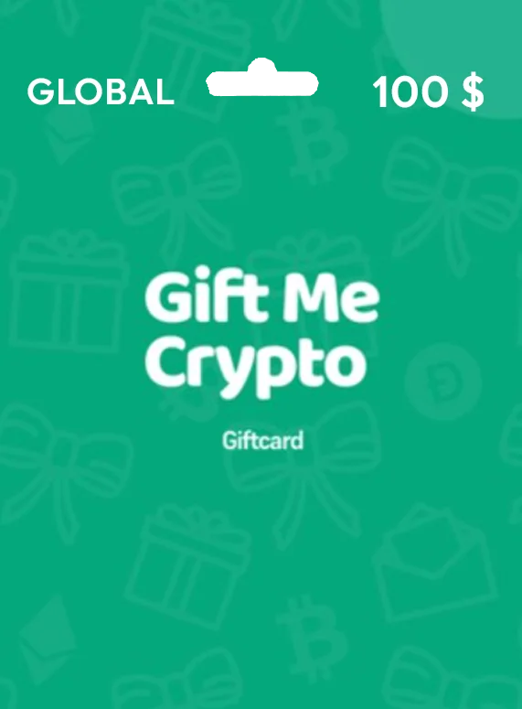 Gift Me Crypto Gift Card 100 USD GLOBAL