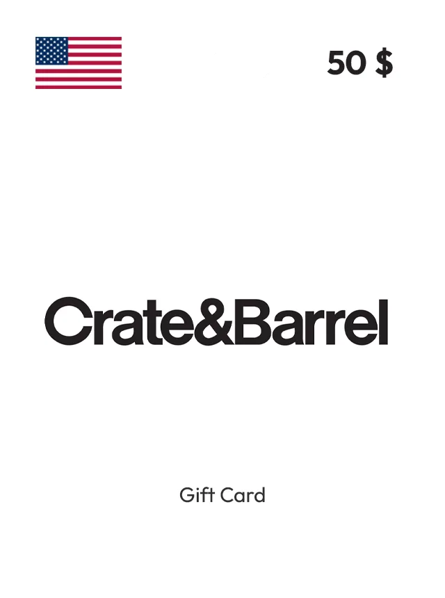 Crate & Barrel Gift Card 50 USD UNITED STATES