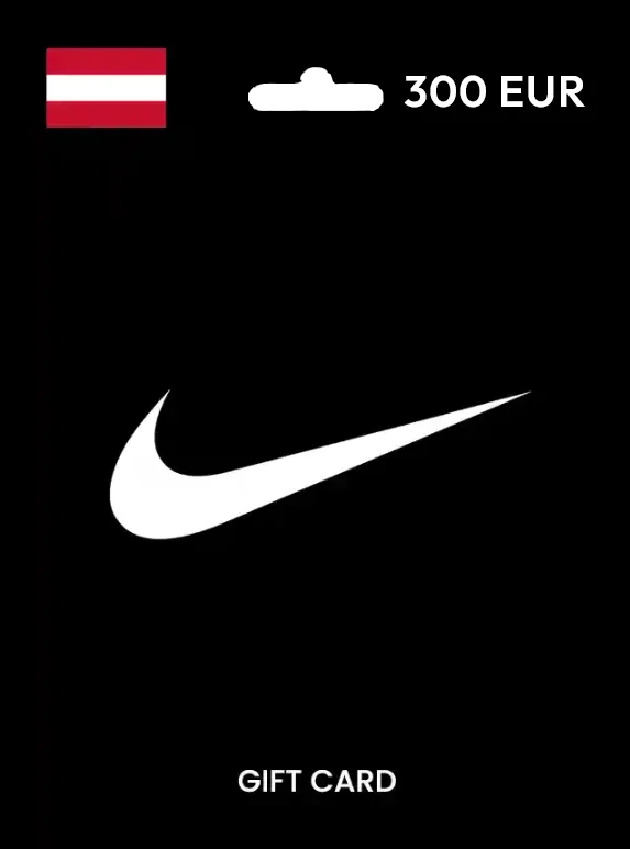 Nike Gift Card 300 EUR AUSTRIA