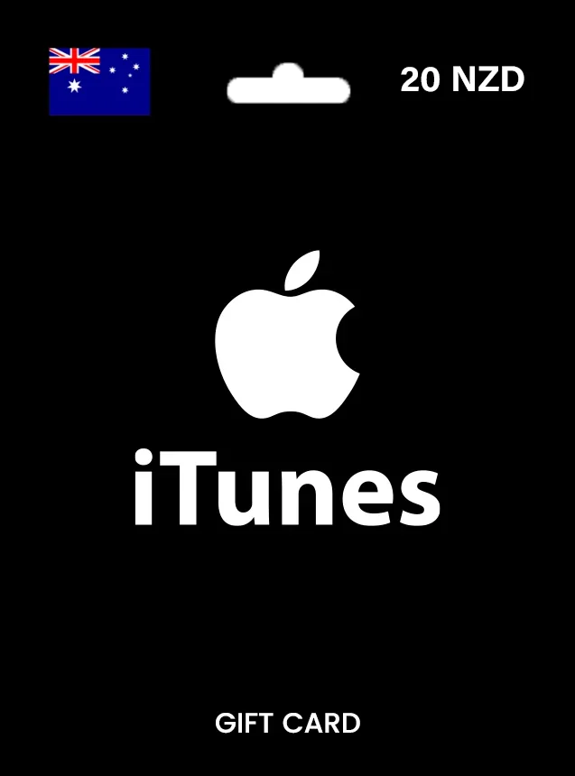 Apple iTunes Gift Card 20 NZD NEW ZEALAND