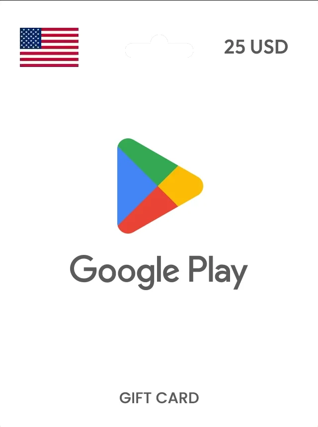 Google Play USA 25$