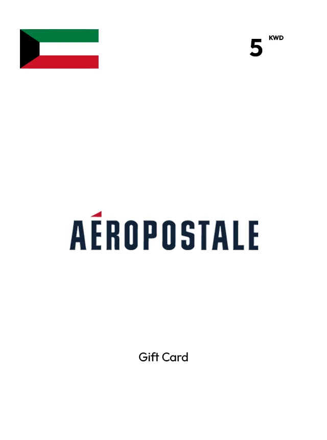 Aeropostale Gift Card 5 KWD KUWAIT