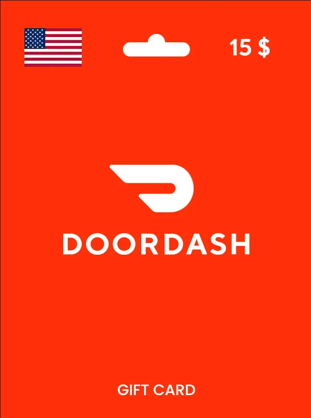 DoorDash Gift Card USA 15 USD