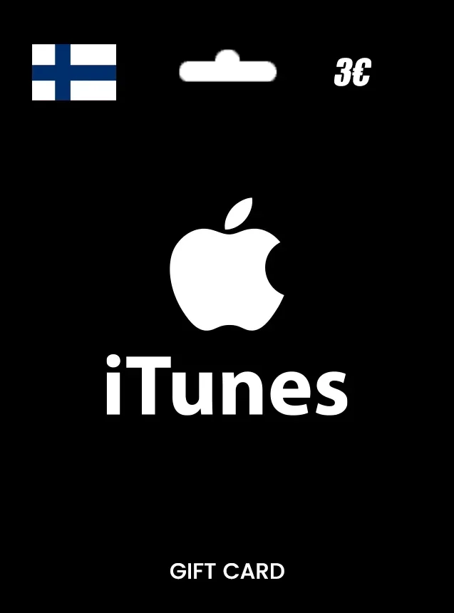 Apple iTunes Gift Card 3€ FINLAND