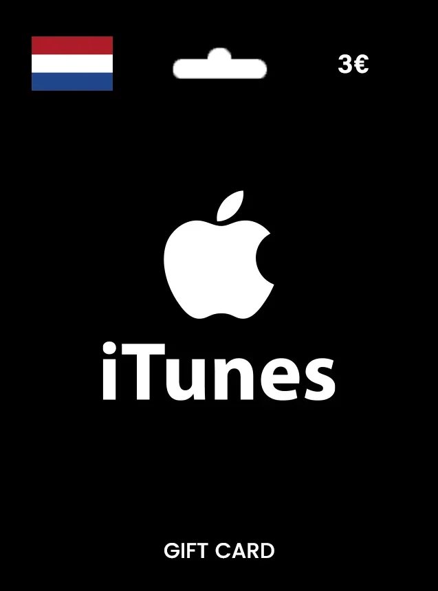 Apple iTunes Gift Card 3 EUR NETHERLANDS