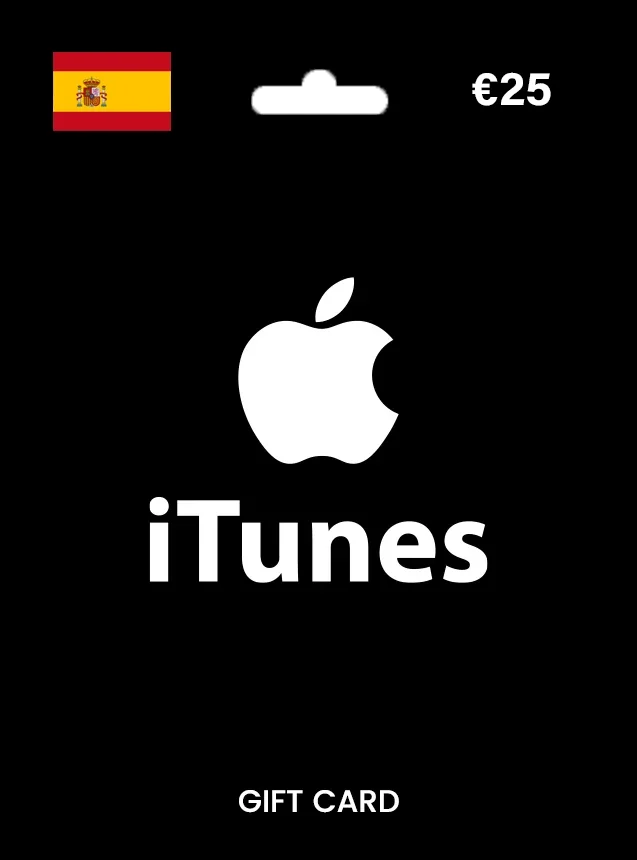 Apple iTunes Gift Card 25 EUR SPAIN