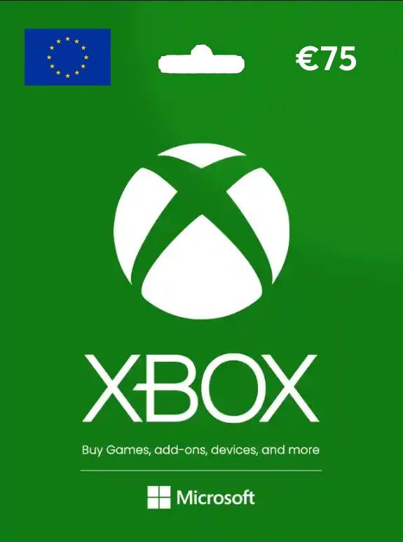 Xbox Live Gift Card 75 EUR EUROPE