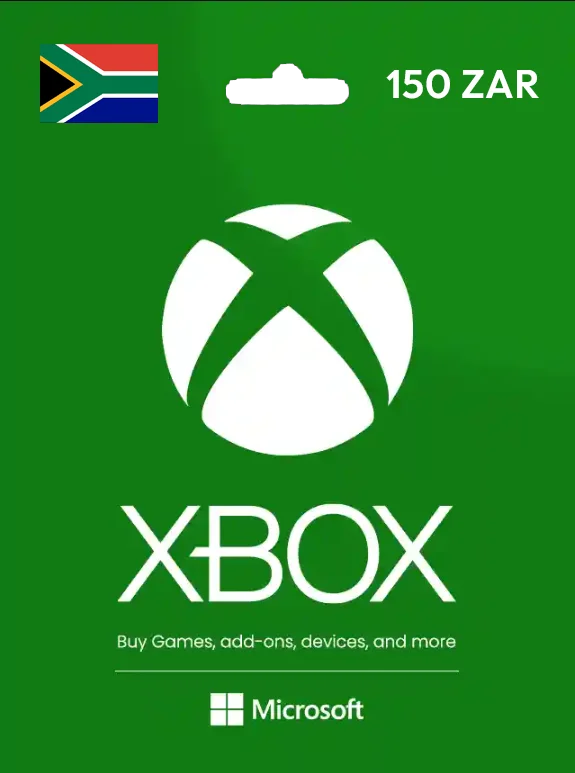 Xbox Live Gift Card 150 ZAR SOUTH AFRICA