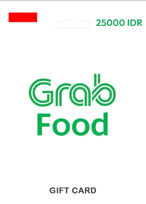 GrabFood Gift Card ID 25000 IDR