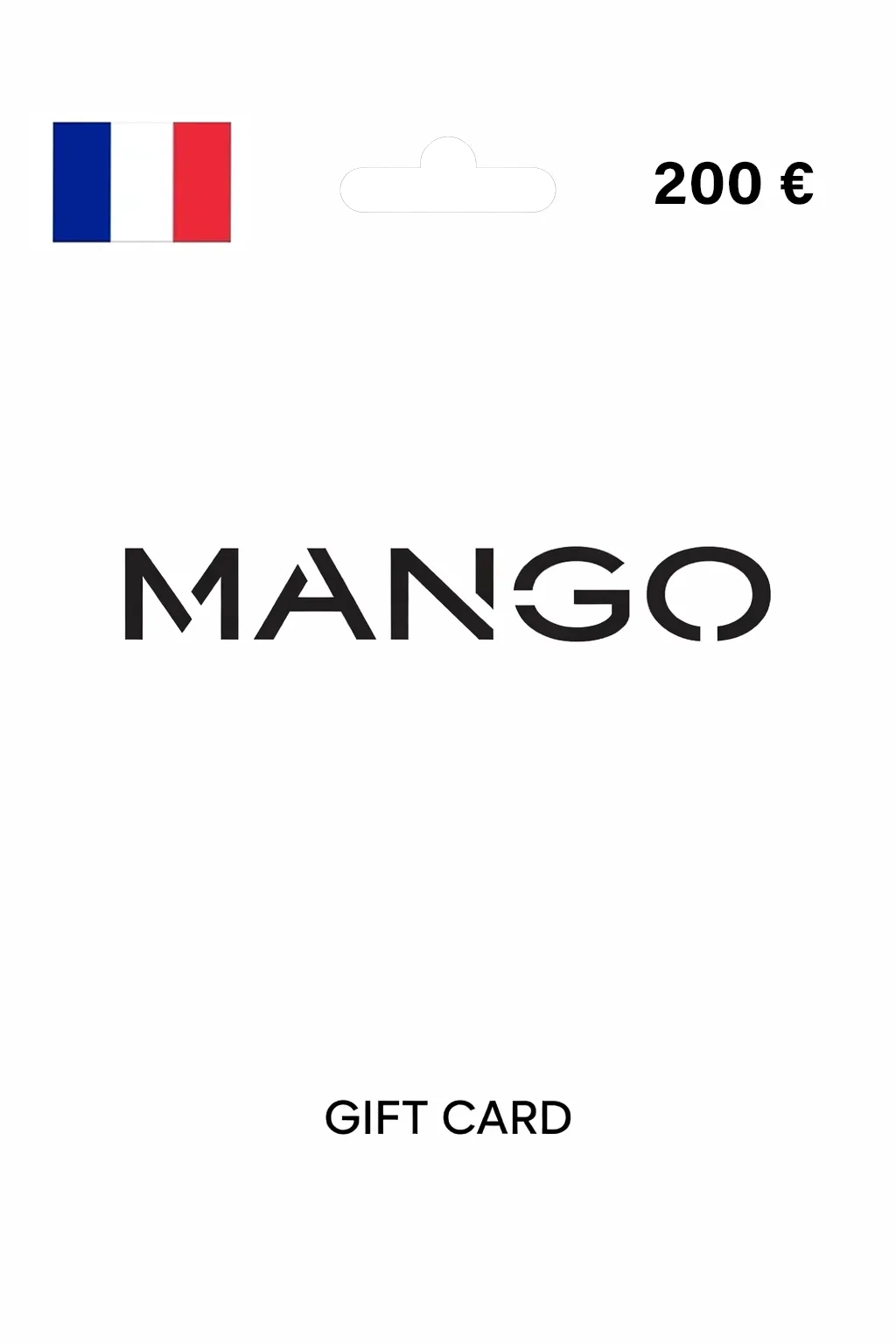 Mango Gift Card 200 EUR FRANCE