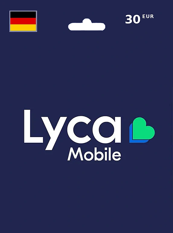 Lycamobile Germany Gift Card 30 EUR DE