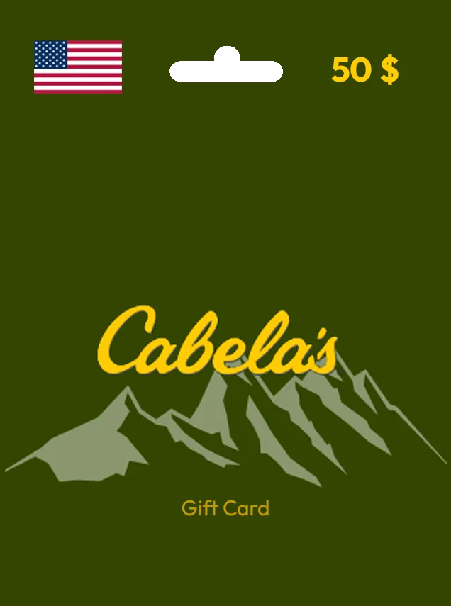 Cabela's Gift Card 50 USD UNITED STATES