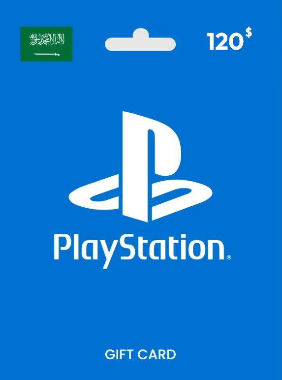 Playstation Gift Card 120 USD SAUDI ARABIA
