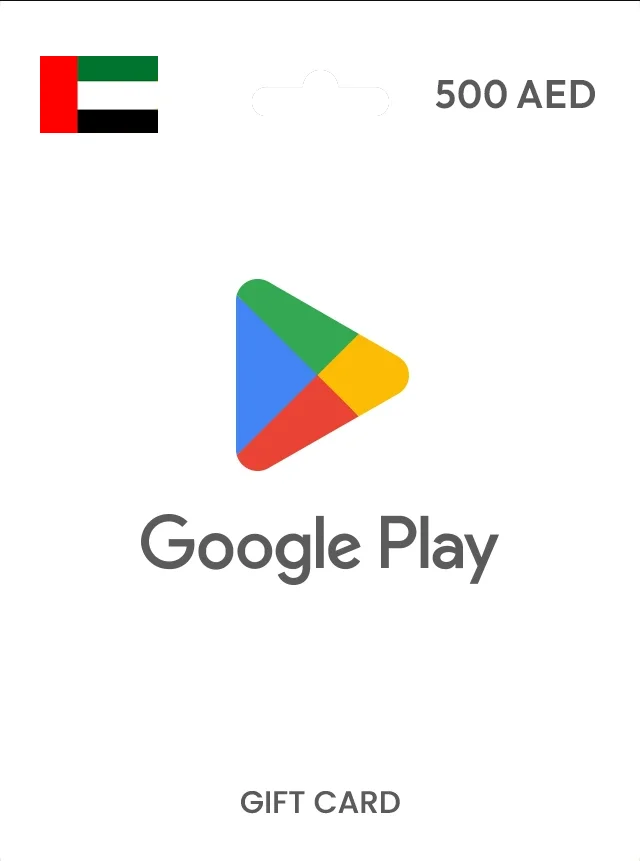 Google Play UAE 500 AED