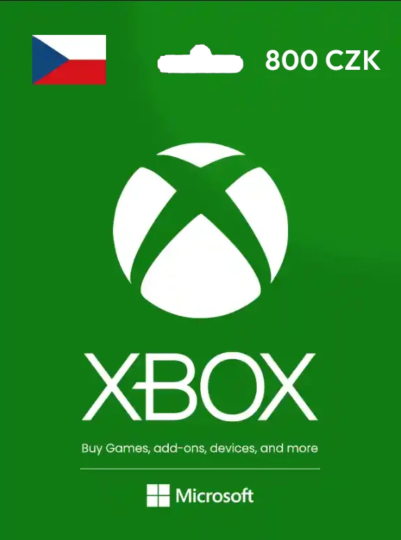 Xbox Live Gift Card 800 CZK CZECH REPUBLIC