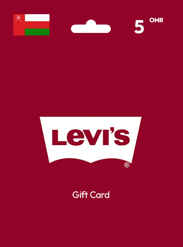 Levi's Gift Card 5 OMR OMAN