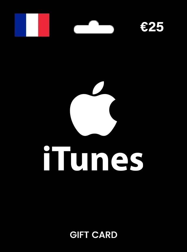 Apple iTunes Gift Card 25 EUR FRANCE