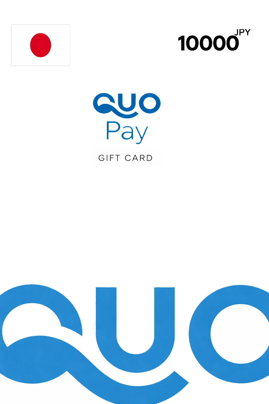 QUO PAY Voucher 10000 JPY JAPAN