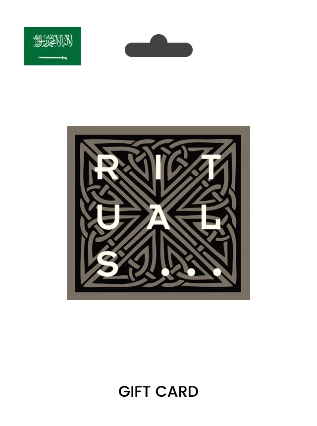 Rituals Gift Card 100 SAR SAUDI ARABIA