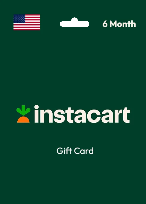 Instacart 6 Month Gift Card UNITED STATES