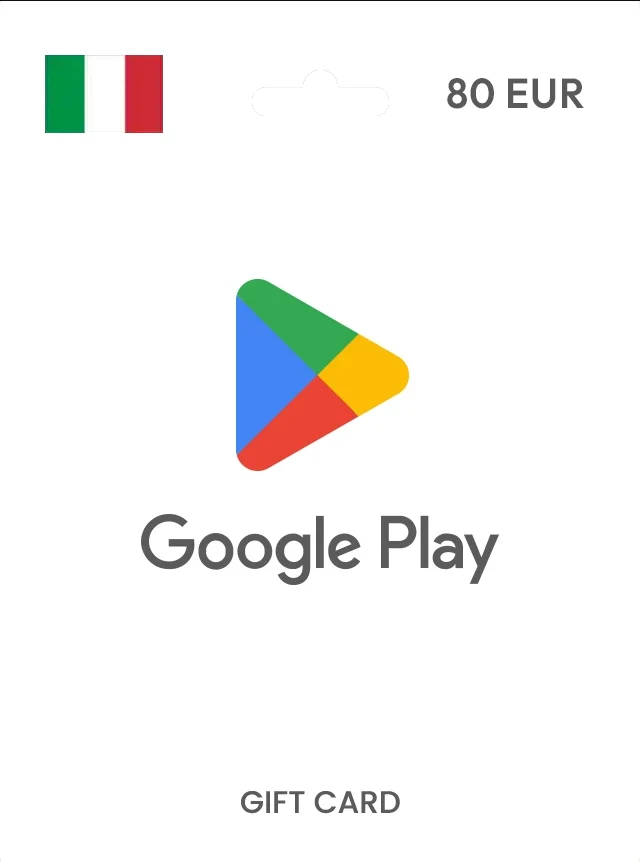Google Play ITALY 80 EUR