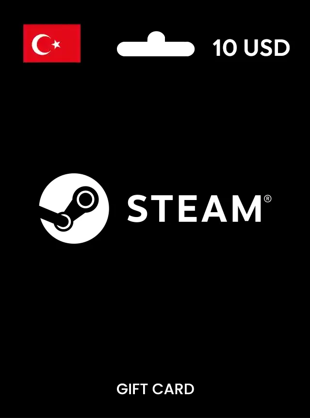 Steam Gift Card 10 USD Turkey