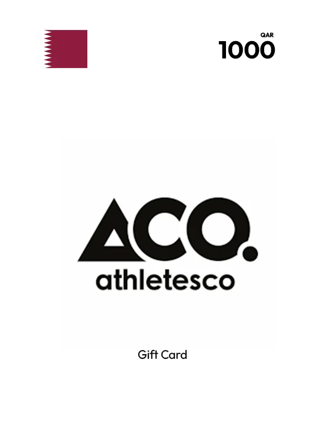 ATHLETE'S CO Gift Card 1000 QAR QATAR