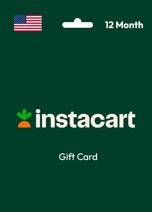Instacart 12 Month Gift Card UNITED STATES