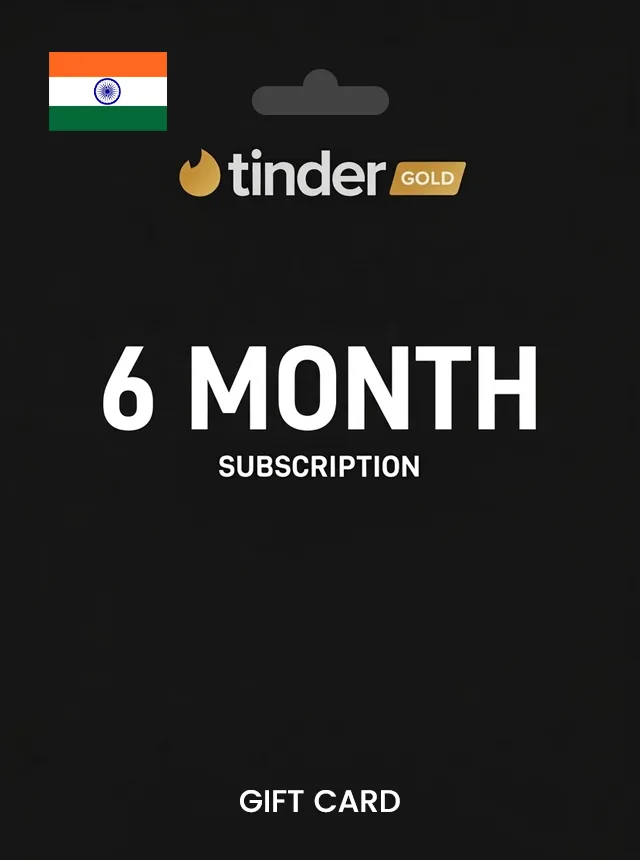 Tinder Gold 6 Month Subscription INDIA