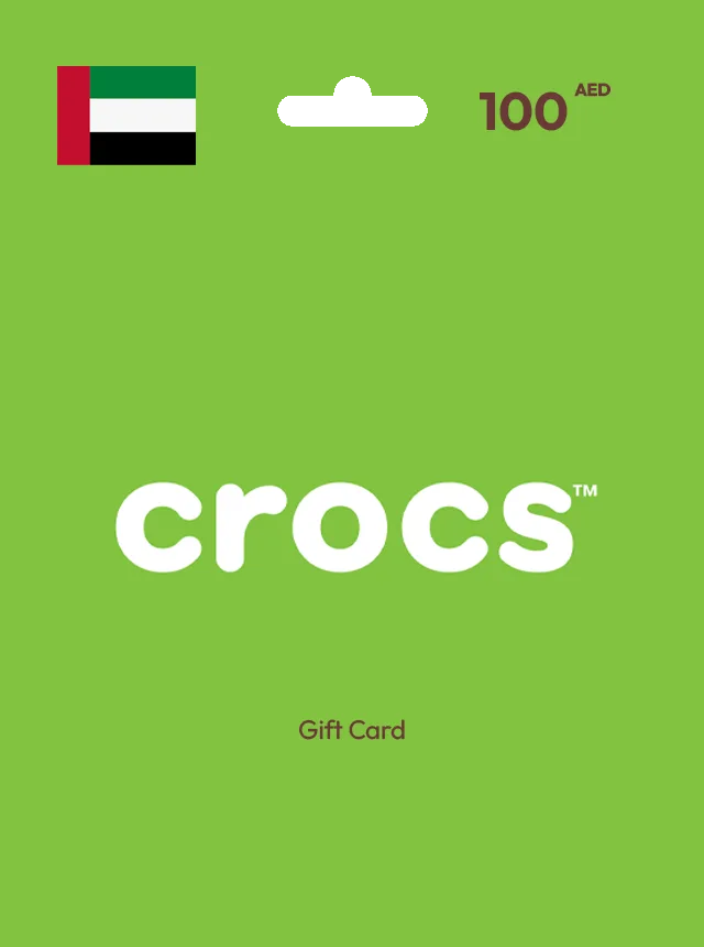 Crocs Gift Card 100 AED UNITED ARAB EMIRATES