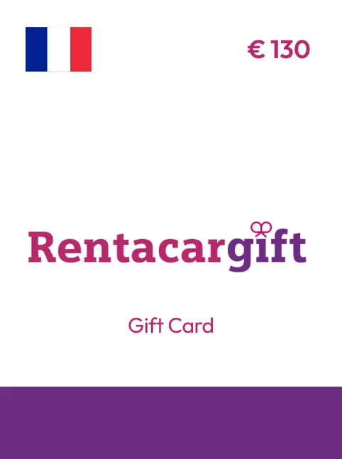 RentacarGift Gift Card 130 EUR FRANCE