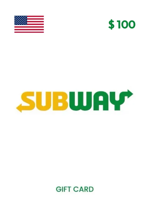 Subway Gift Card 100 USD UNITED STATES