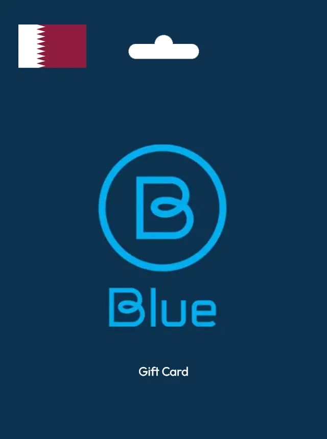 Blue Prepaid Gift Card 2000 QAR QATAR