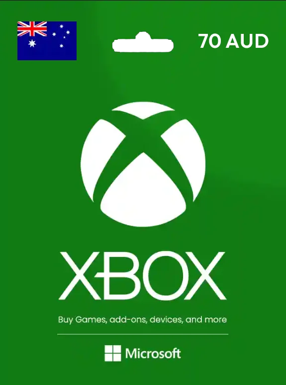 Xbox Live Gift Card 70 AUD AUSTRALIA