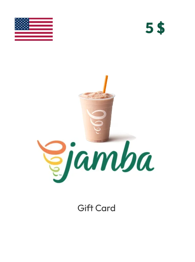Jamba Juice Gift Card 5 USD UNITED STATES
