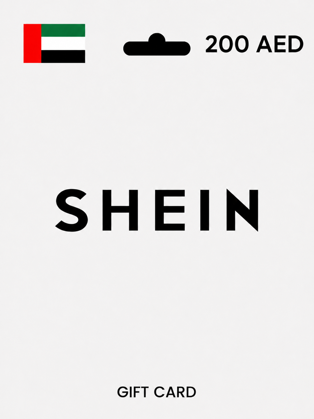 Shein Gift Card 200 AED UAE