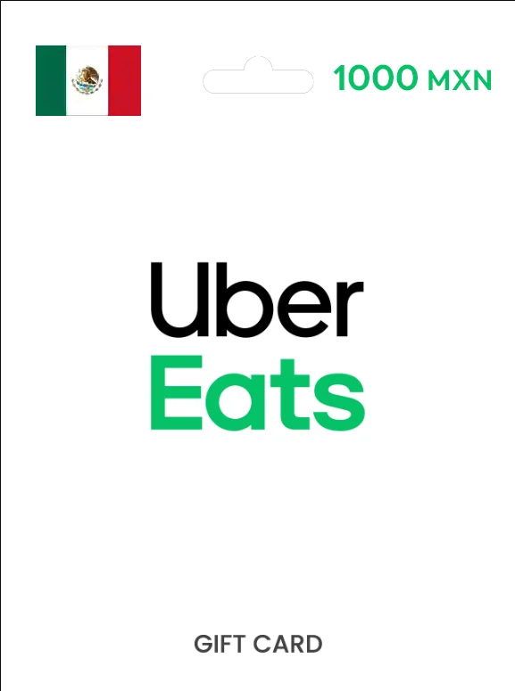 Uber & Uber Eats Gift Card 1000 MXN MEXICO