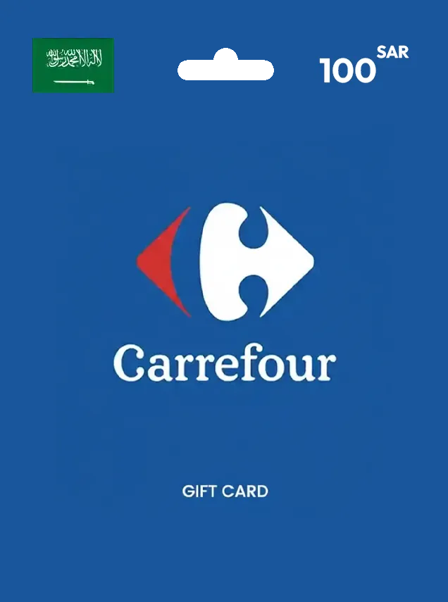 Carrefour Gift Card 100 SAR SAUDI ARABIA