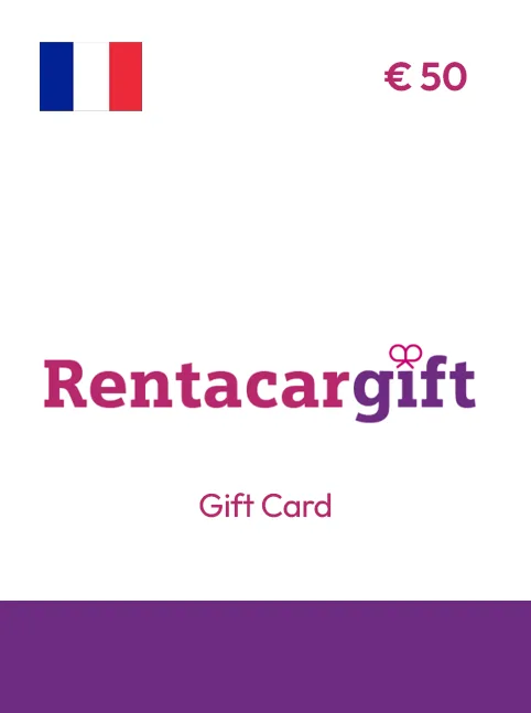 RentacarGift Gift Card 50 EUR FRANCE