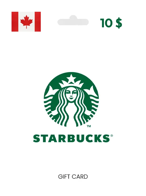 Starbucks Gift Card 10 CAD CANADA