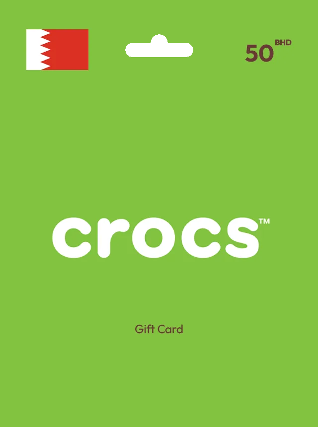 Crocs Gift Card 50 BHD BAHRAIN