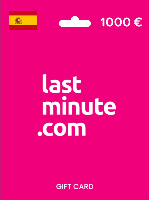 Lastminute.com Gift Card 1000 EUR SPAIN