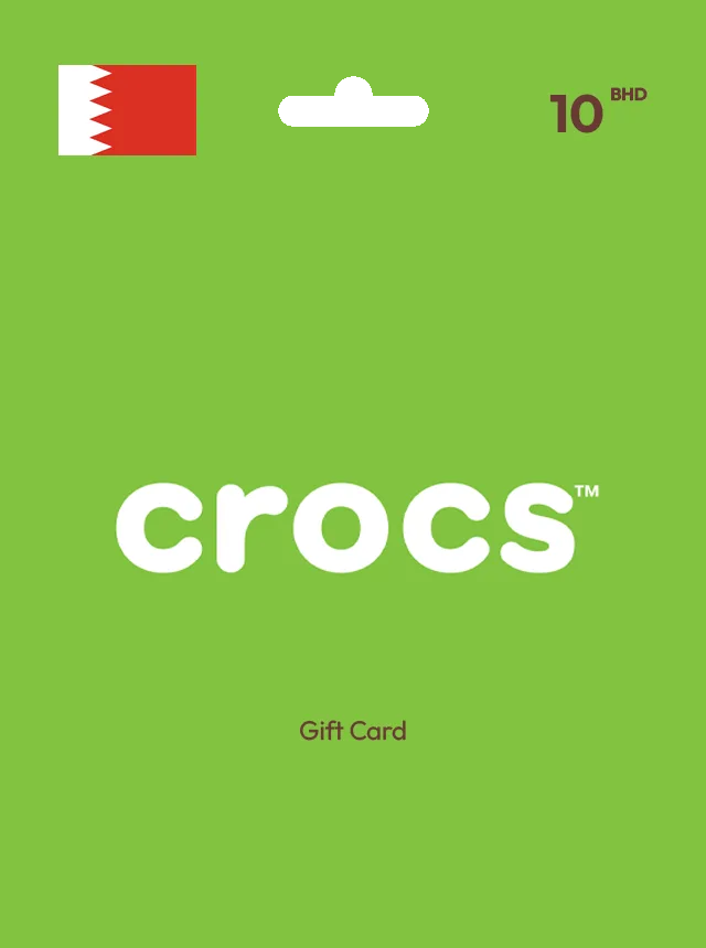 Crocs Gift Card 10 BHD BAHRAIN